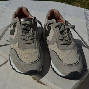 Caslon Taupe and Charcoal Women's Sneakers